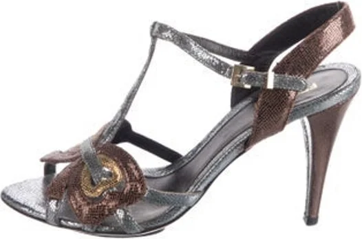Animal Print, Metallic, Silver