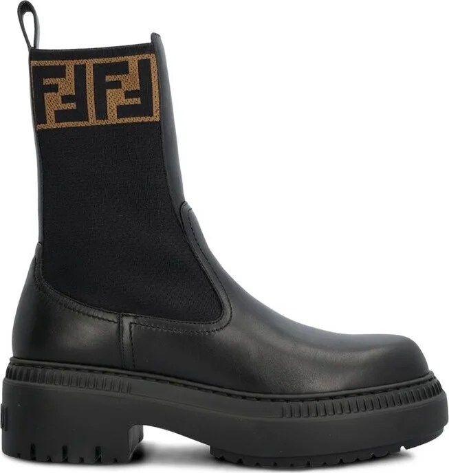 Fendi Domino Biker Boots