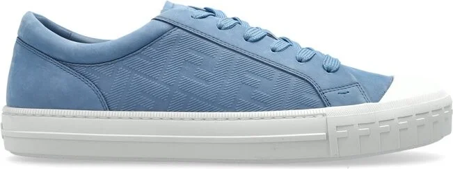 Fendi Domino FF Motif Lace-Up Sneakers