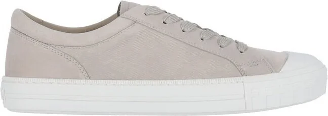 Fendi Domino FF Motif Lace-Up Sneakers