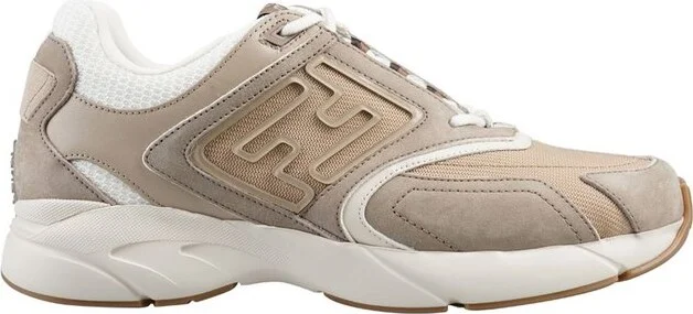 Fendi Faster FF-Embossed Detailed Low-Top Sneakers