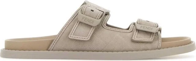 Fendi Feel Double-Band Sandals