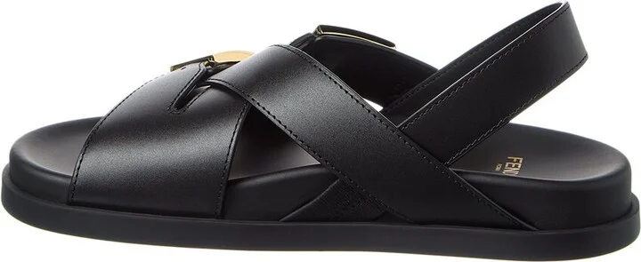 Fendi Feel Leather Sandal - Image 2