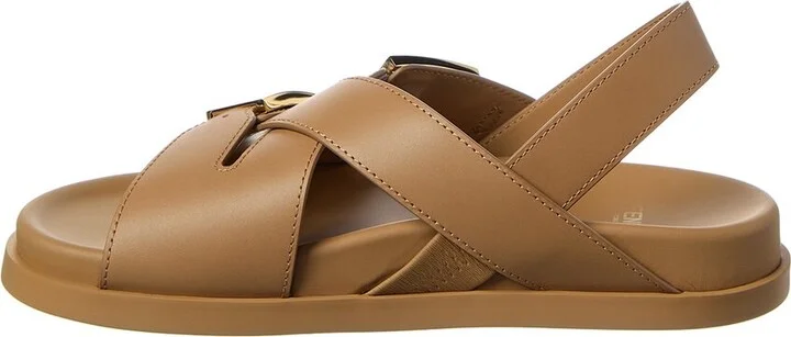 Fendi Feel Leather Sandal - Image 2