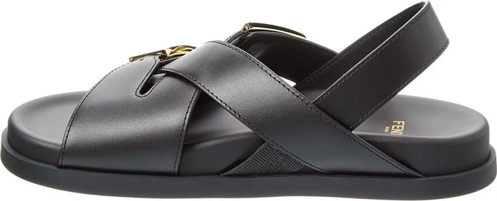 Fendi Feel Leather Sandal - Image 2