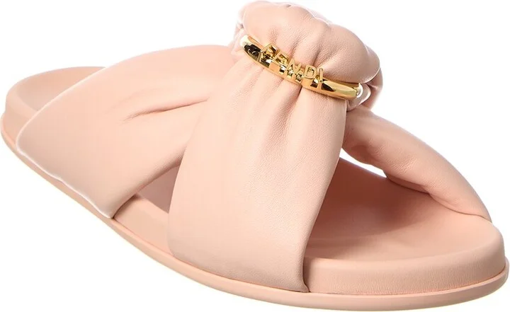 Fendi Feel Leather Sandal