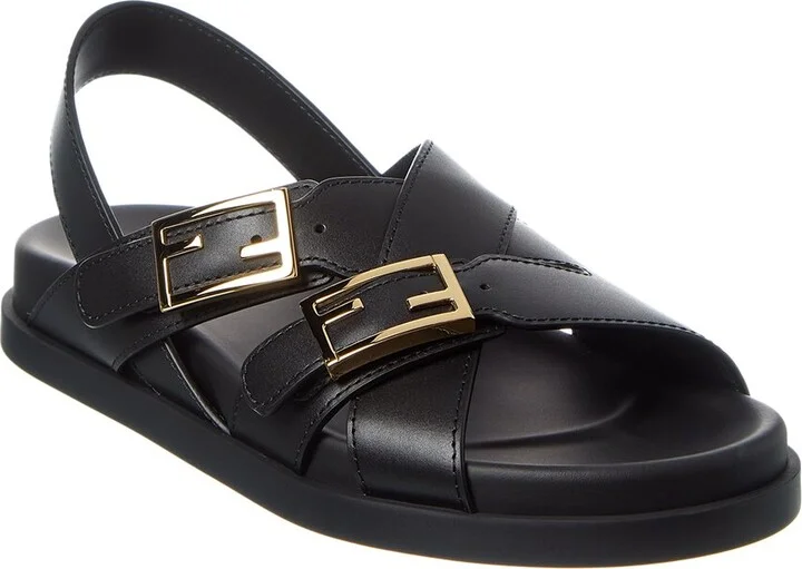 Fendi Feel Leather Sandal