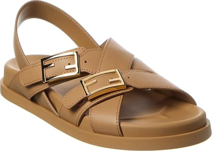 Fendi Feel Leather Sandal