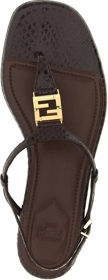 Fendi 'Fendi Ffold' Sandals - Image 4
