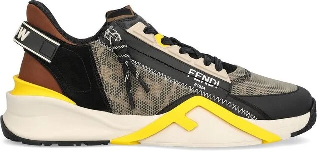 Fendi Fendi Flow Lace-Up Sneakers