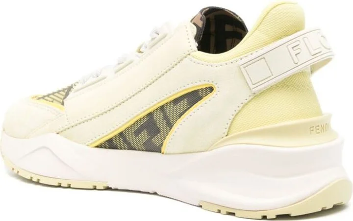 Fendi Fendi Flow Leather Sneakers - Image 2