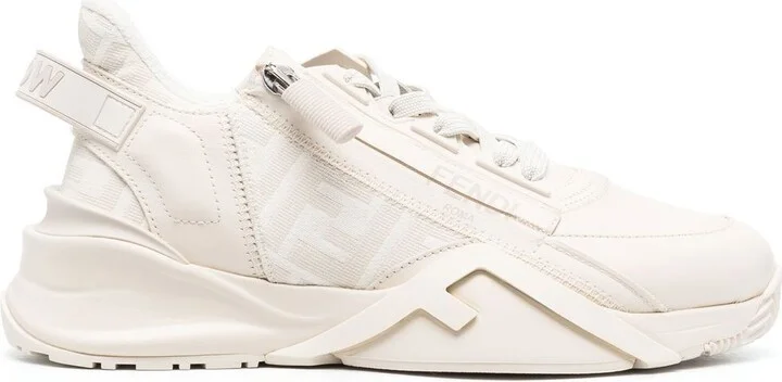 Fendi Fendi Flow Leather Sneakers