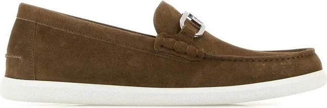 Fendi Fendi O'Lock Slip-On Loafers