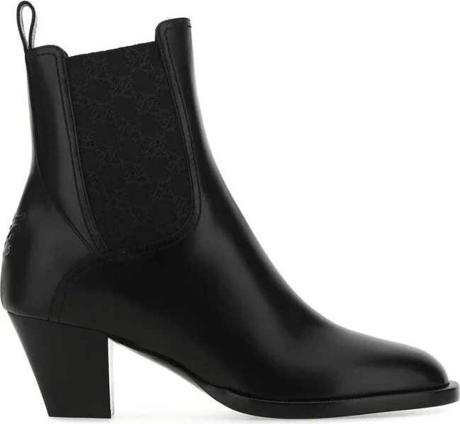 Fendi FF Karligraphy Motif Ankle Boots
