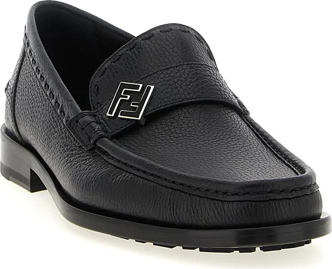 Fendi 'Ff Metal' Loafers - Image 2