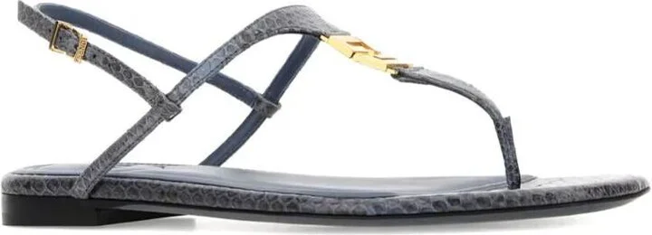 Fendi Ffold Ayers Flip-Flops Shoes - Image 2