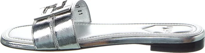 Fendi Ffold Leather Sandal - Image 2