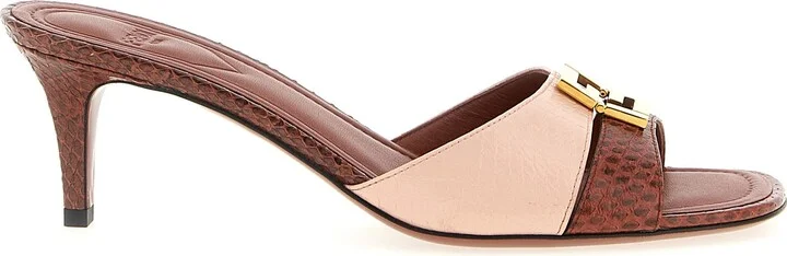 'fendi Ffold' Slides