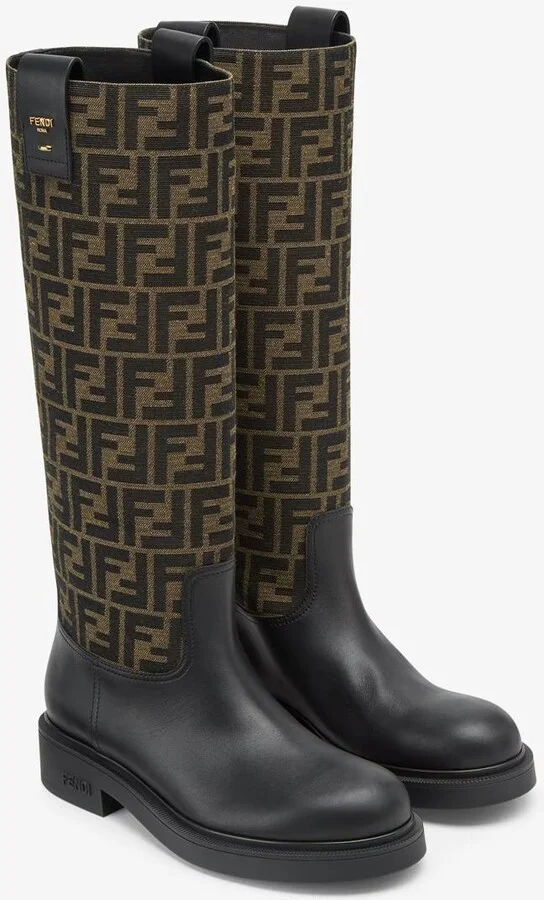 Fendi "Filo" Ff Boots - Image 4