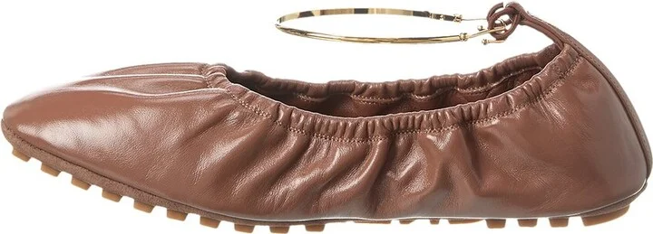 Fendi Filo Leather Flat - Image 2