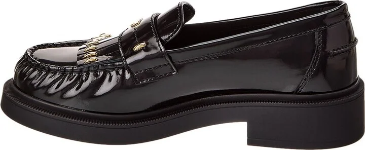 Fendi Filo Leather Loafer - Image 2