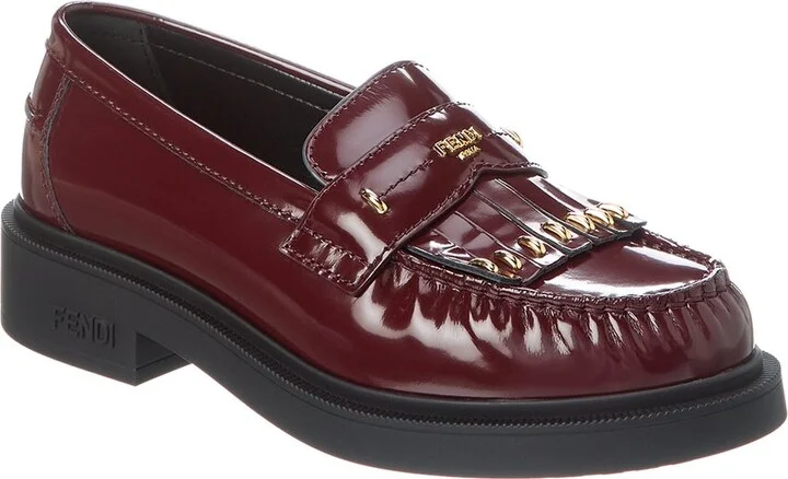 FENDI Filo Leather Loafer
