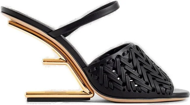 Fendi First High-Heeled Sandals