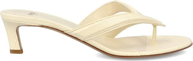 Fendi Fling F-Shaped Thong Sandals