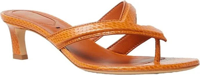 Fendi Fling Medium-Heeled Thong Sandals Shoes - Image 2