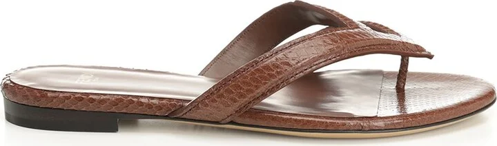 Fendi Fling Scarpe Basse Brown