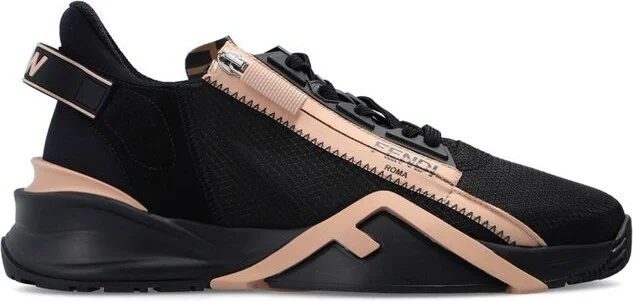 Fendi Flow Lace-Up Sneakers