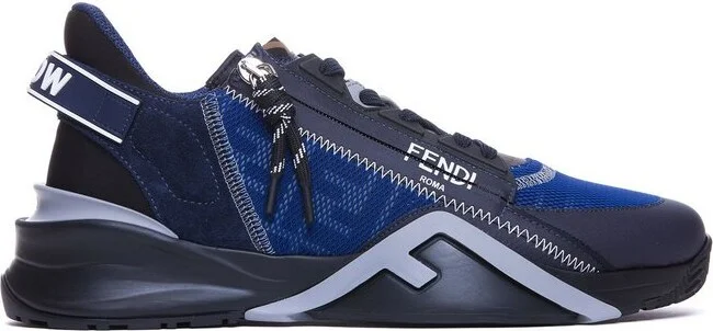Fendi Flow Lace-Up Sneakers