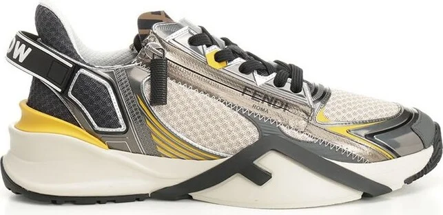 Fendi Flow Lace-Up Sneakers