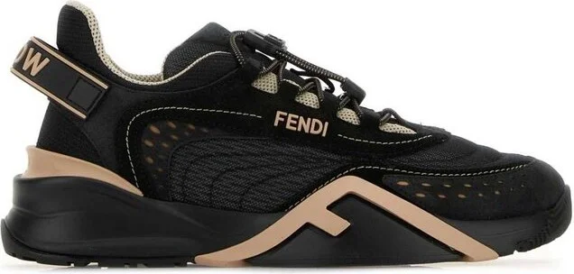 Fendi Flow Mesh Low-Top Sneakers