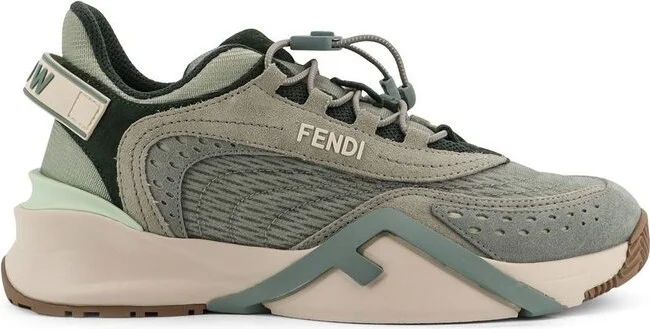 Fendi Flow Mesh Low-Top Sneakers