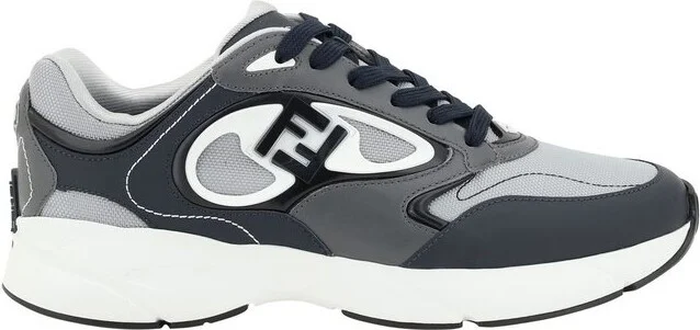 Fendi Forward Lace-Up Sneakers