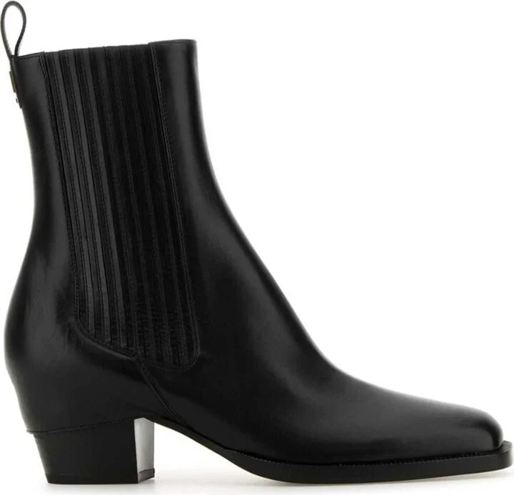 Fendi Leather Ankle Boots Shoes