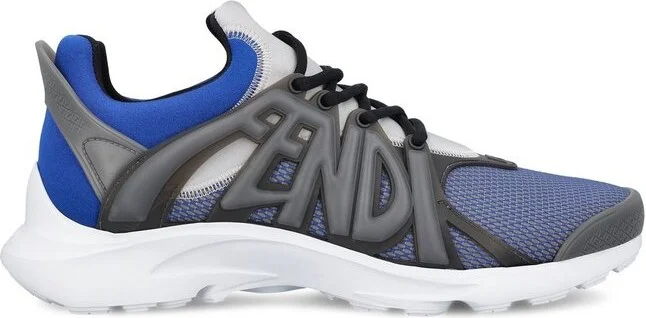 Fendi Logo Detailed Lace-Up Sneakers