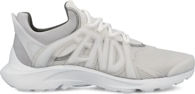 Fendi Logo Detailed Lace-Up Sneakers
