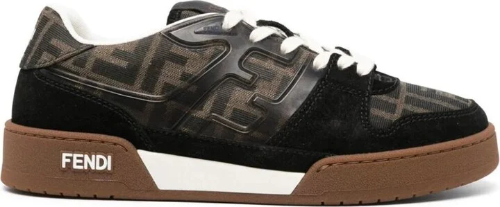 Fendi Low-Top Match Shoes