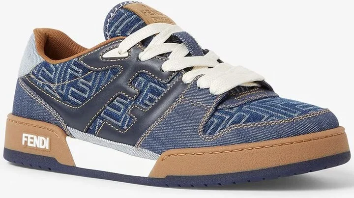 Fendi Match Denim F Shoes - Image 2