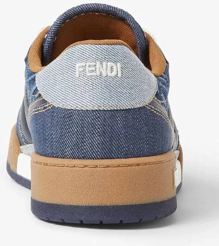 Fendi Match Denim F Shoes - Image 3