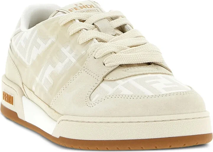 Fendi Match FF-jacquard low-top sneakers - Image 2