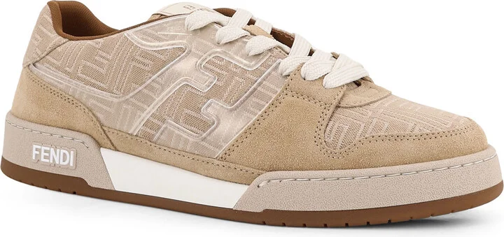 Fendi Match Ff Jacquard Low-top Sneakers - Image 2