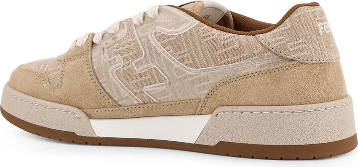 Fendi Match Ff Jacquard Low-top Sneakers - Image 3