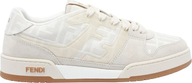 Fendi Match FF Jacquard Low-Top Sneakers