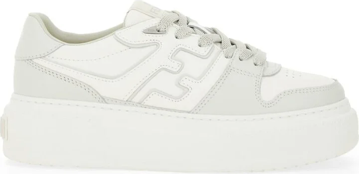 "Fendi Match" Lace-Up Sneaker
