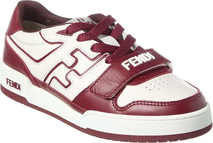 Fendi Match Leather Sneaker