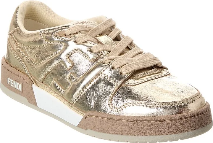 Fendi Match Leather Sneaker