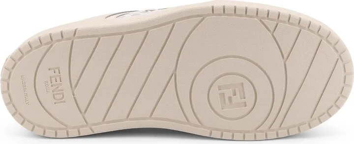 Fendi Match Leather Sneakers - Image 4